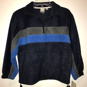 Boy’s Burnside Fleece Quarter ZIP Pullover Size 8